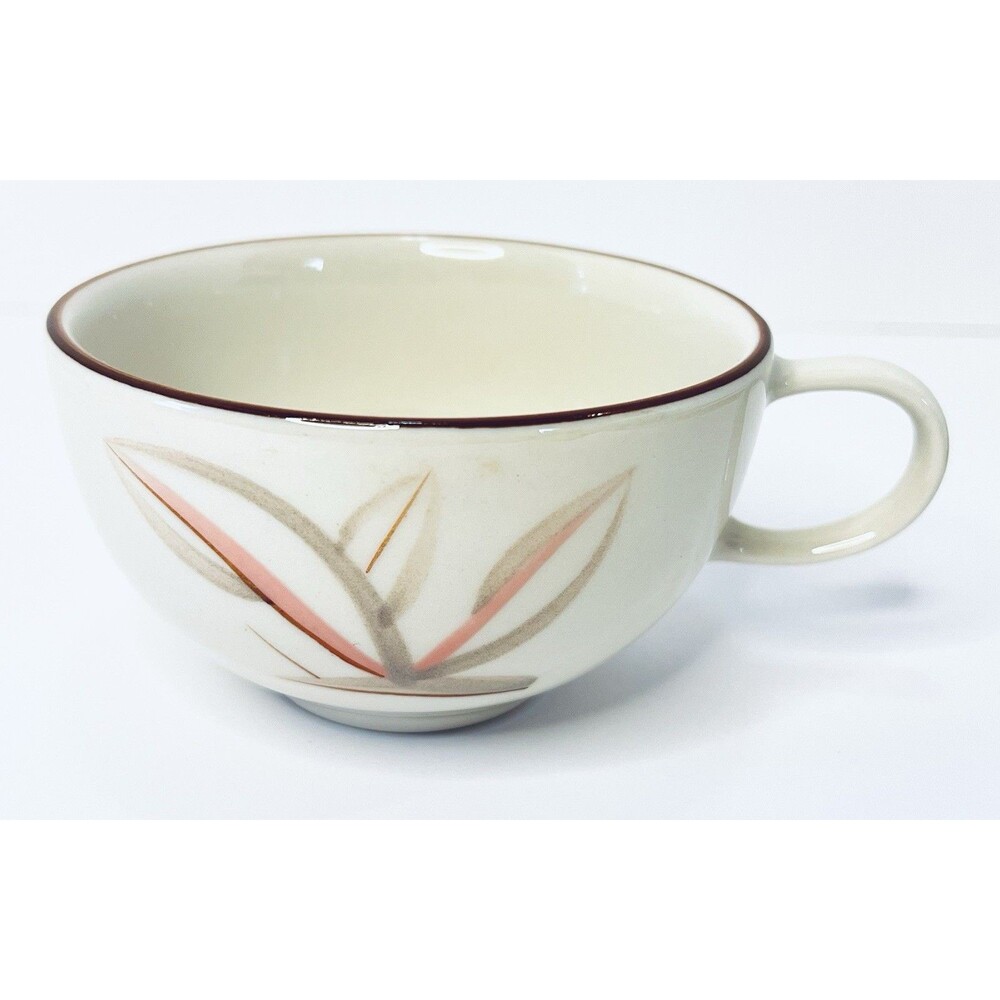 Vintage Winfield Pottery Dragon Flower Cup California MCM 1950s